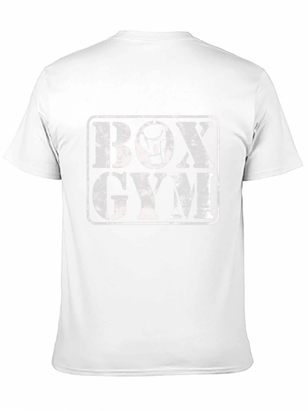 Box Gym Graphic Tee - Black Cotton T-Shirt