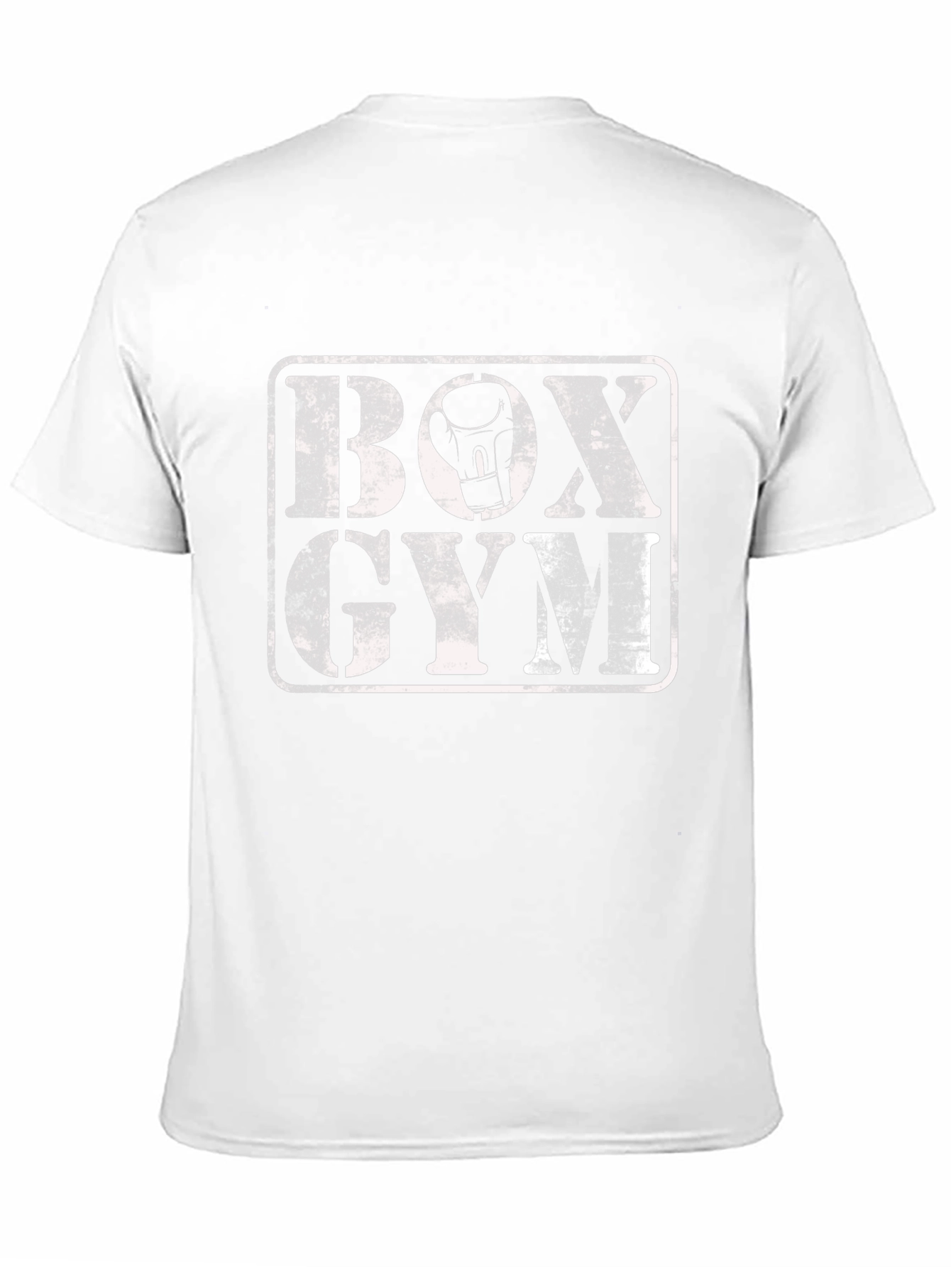 Box Gym Graphic Tee - Black Cotton T-Shirt