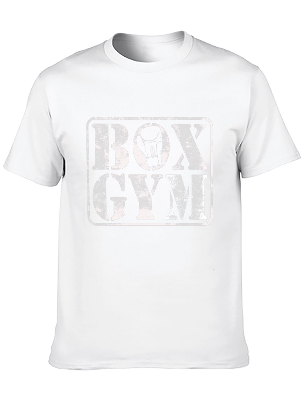 Box Gym Graphic Tee - Black Cotton T-Shirt