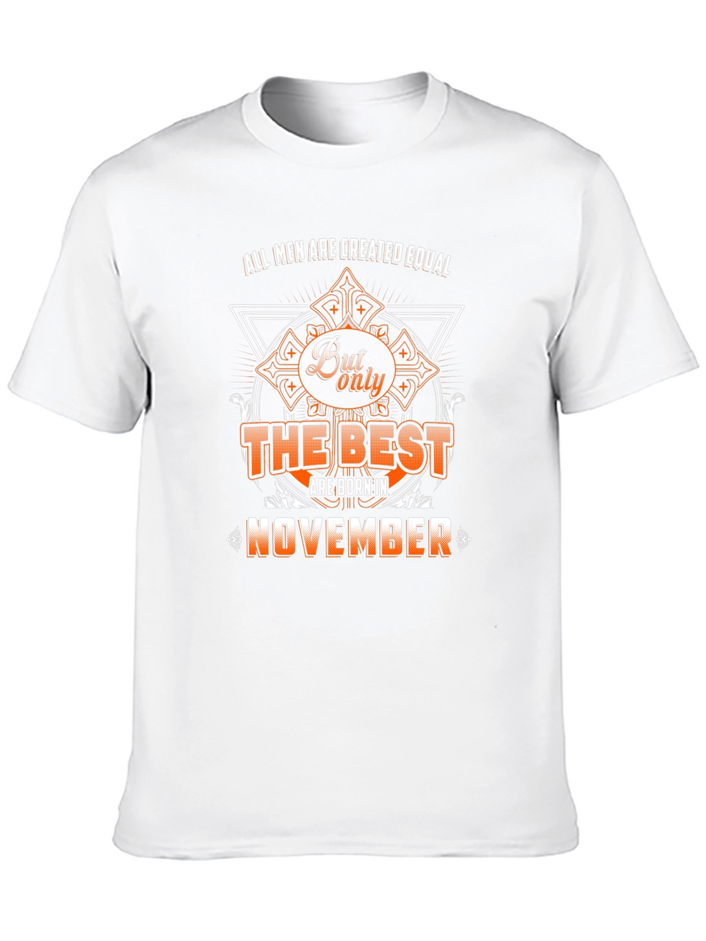 Best Men Born in November Black T-Shirt
