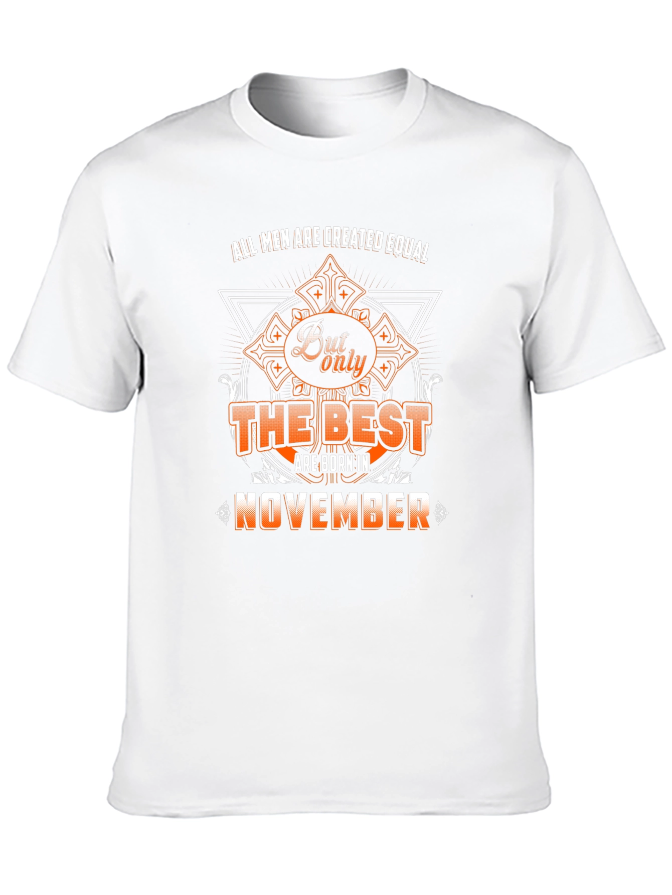 Best Men Born in November Black T-Shirt