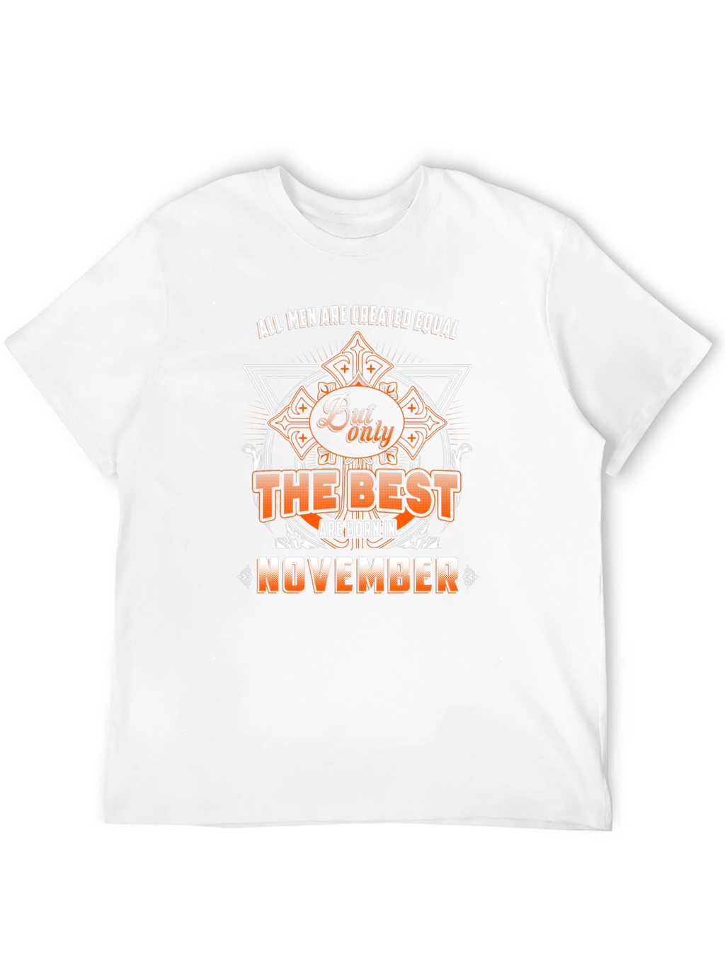 Best Men Born in November Black T-Shirt
