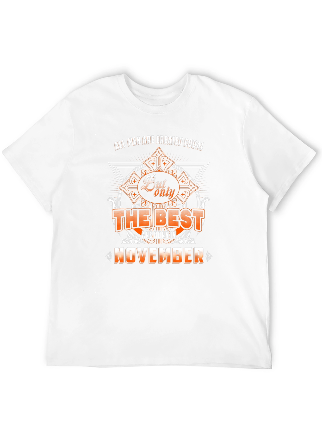 Best Men Born in November Black T-Shirt