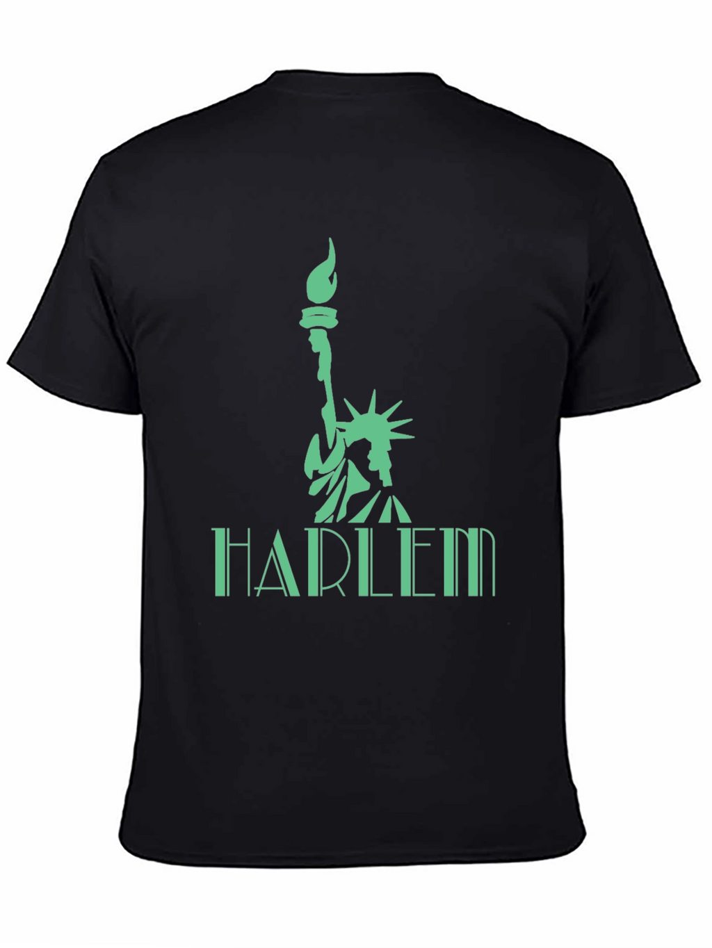 Harlem Liberty Graphic Tee - Black