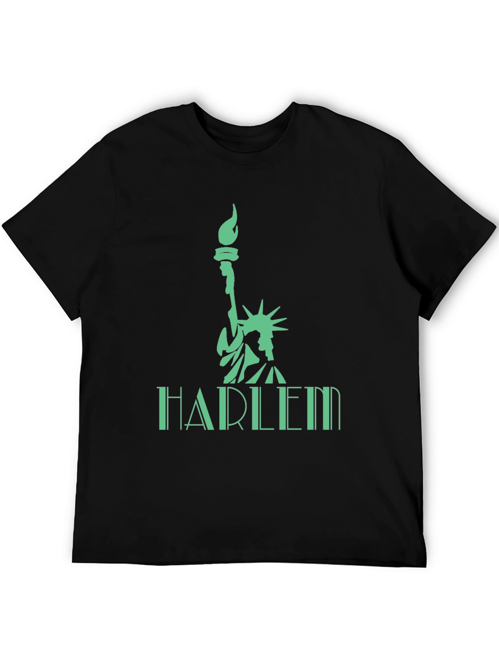 Harlem Liberty Graphic Tee - Black