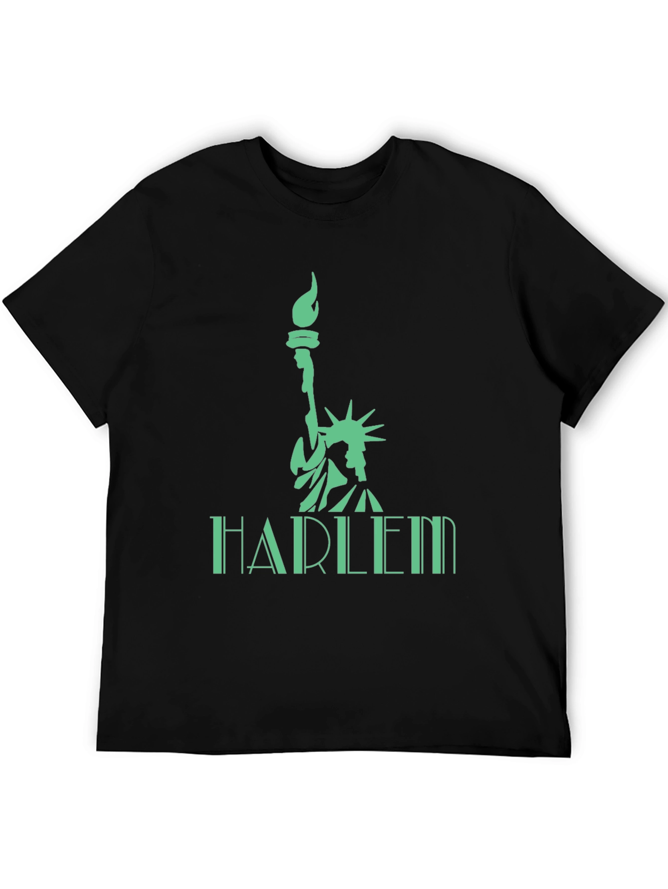 Harlem Liberty Graphic Tee - Black