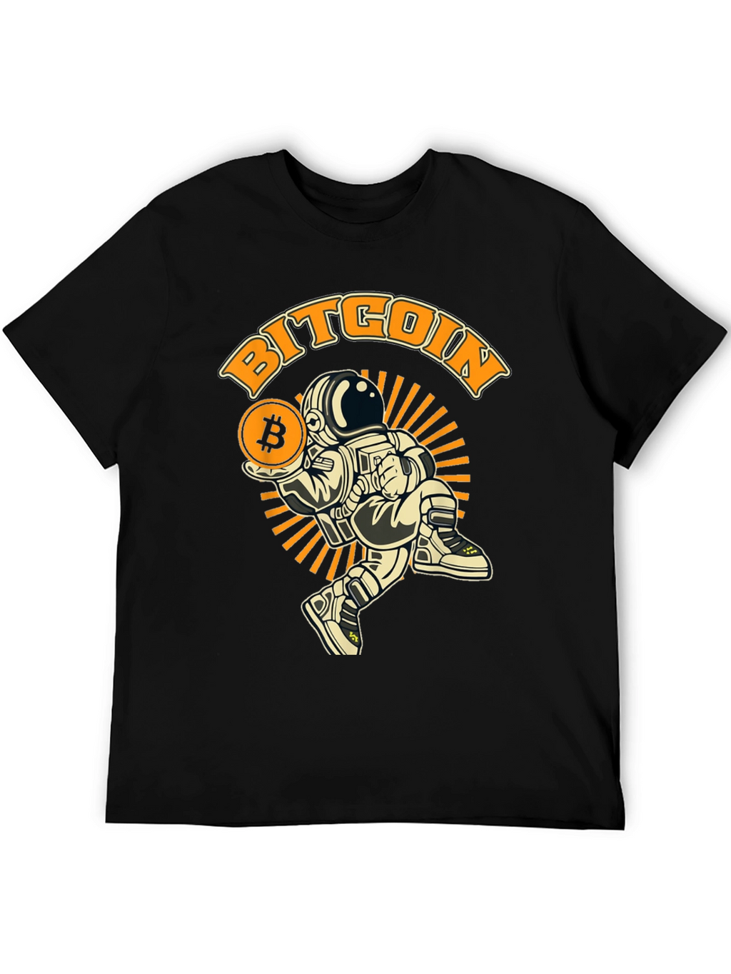 Bitcoin Astronaut T-Shirt - Crypto Fashion