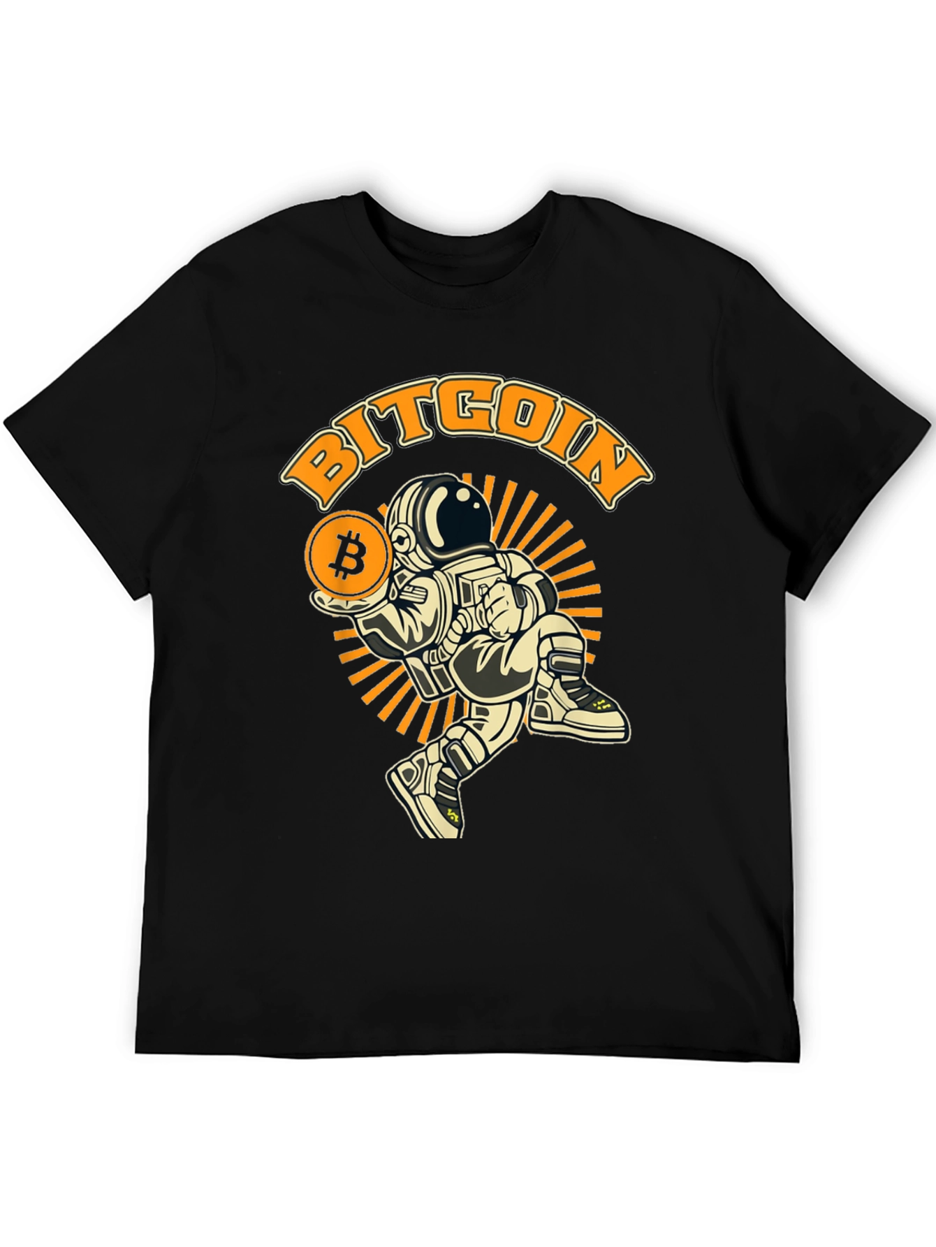 Bitcoin Astronaut T-Shirt - Crypto Fashion