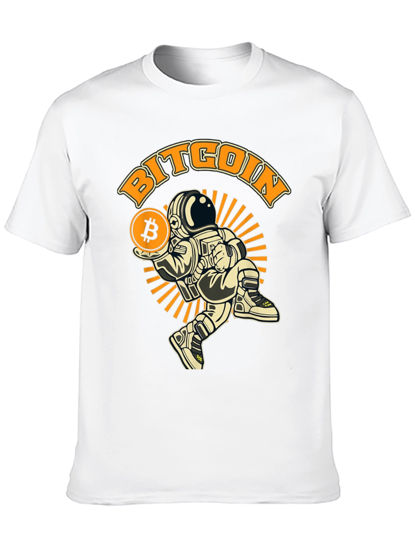 Bitcoin Astronaut T-Shirt - Crypto Fashion