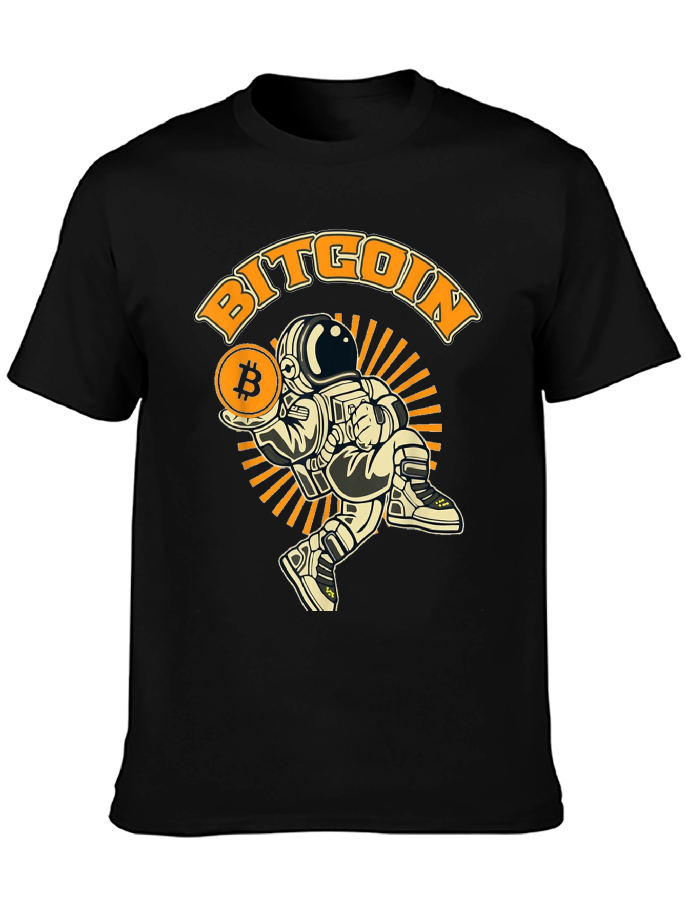 Bitcoin Astronaut T-Shirt - Crypto Fashion