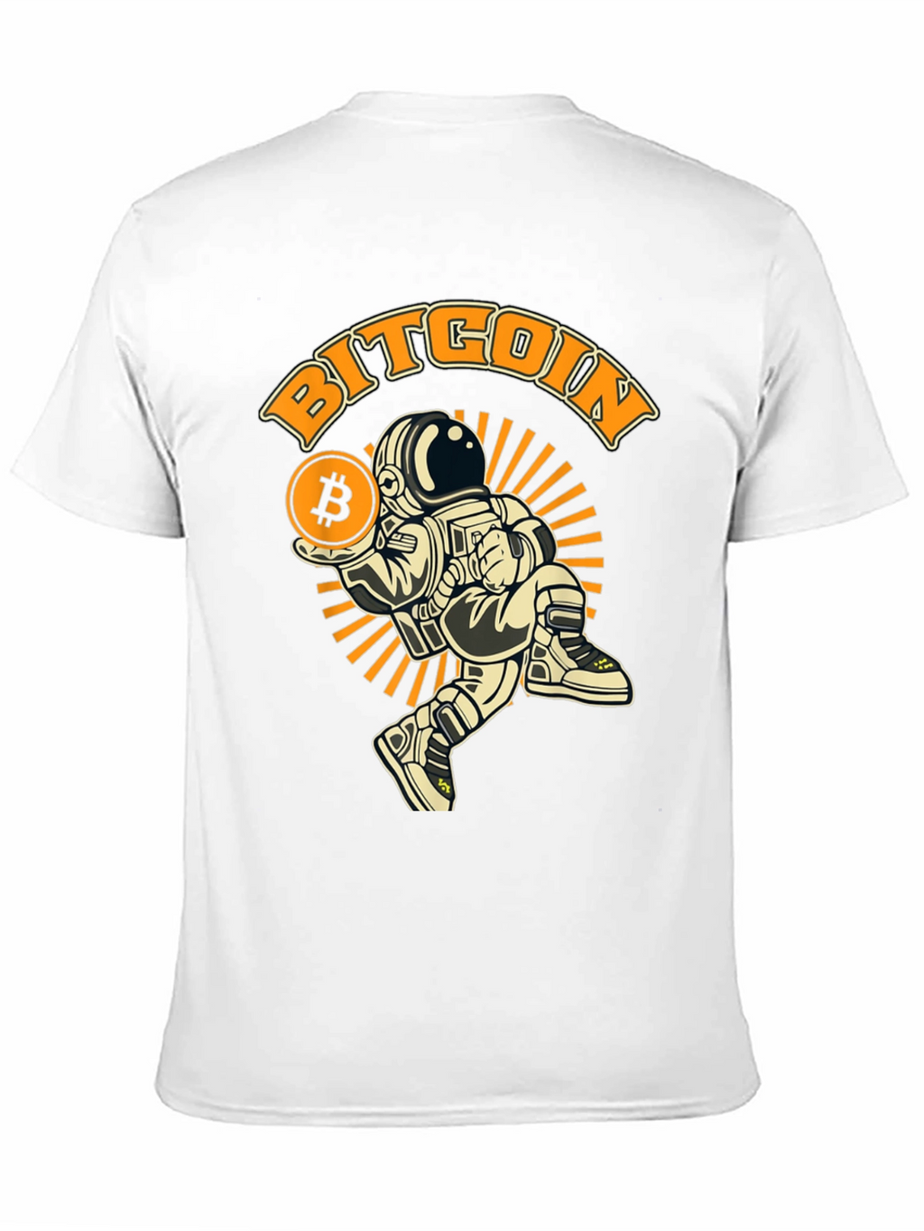 Bitcoin Astronaut T-Shirt - Crypto Fashion
