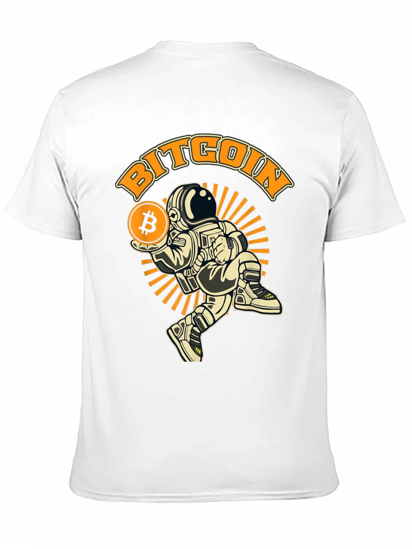 Bitcoin Astronaut T-Shirt - Crypto Fashion