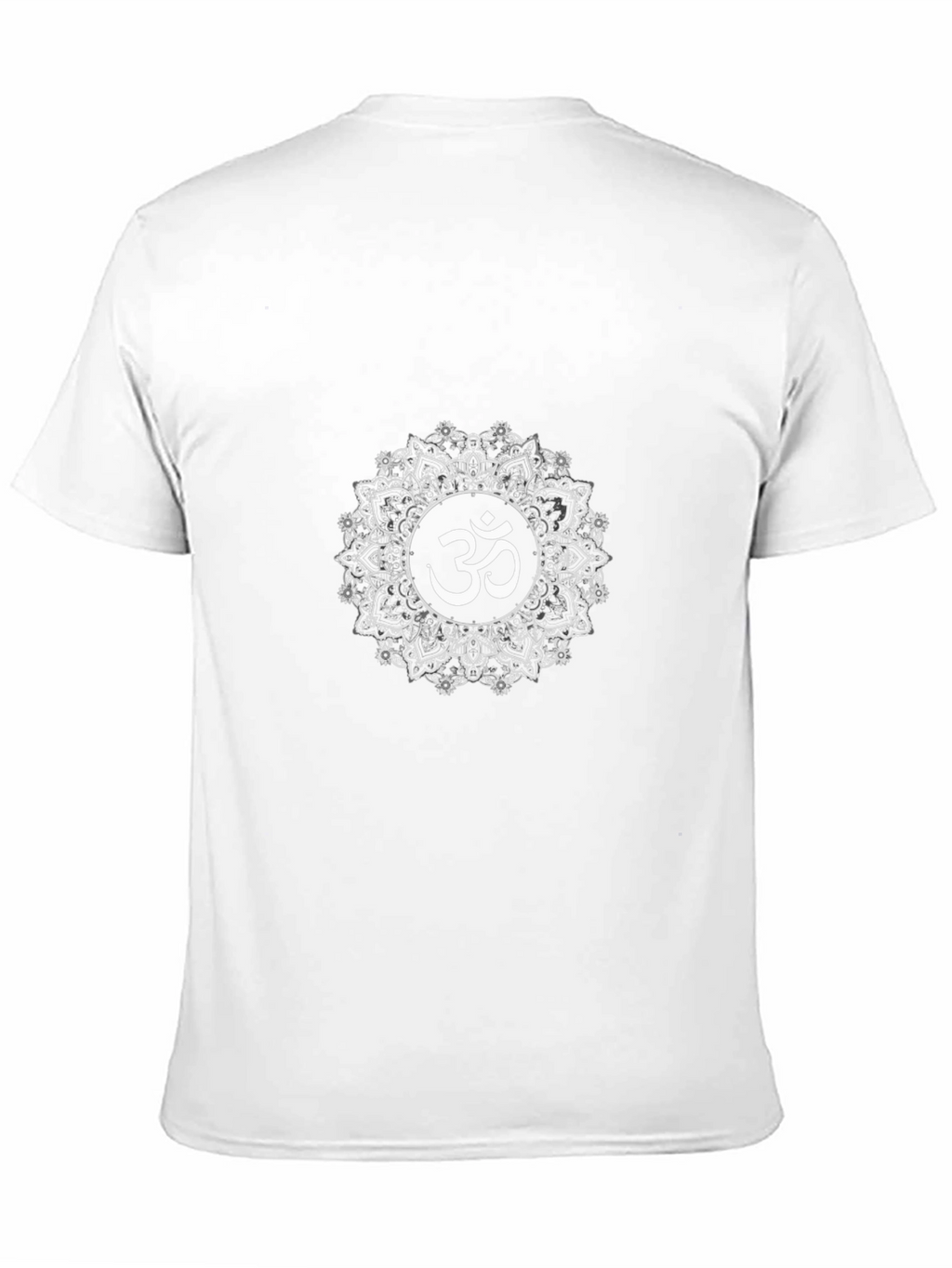 Om Mandala T-Shirt - Black
