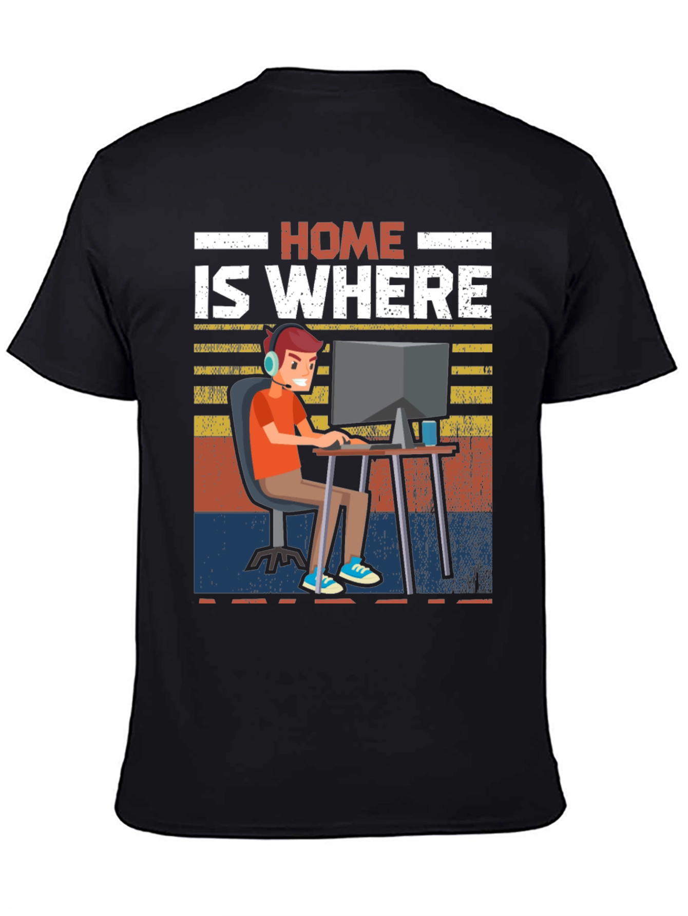 Home Is Where I Game T-Shirt