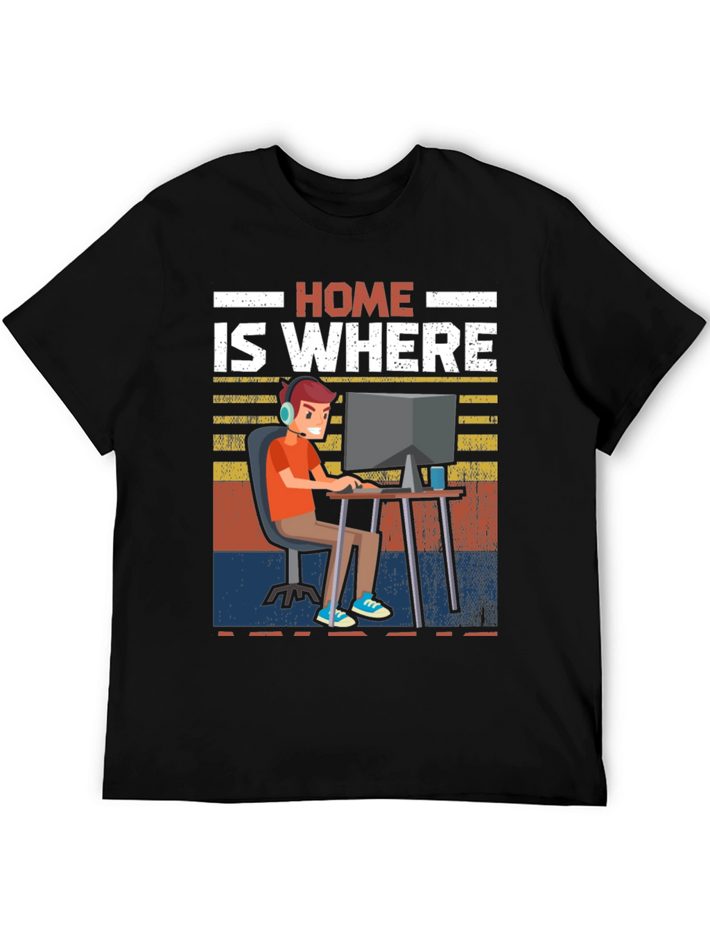 Home Is Where I Game T-Shirt