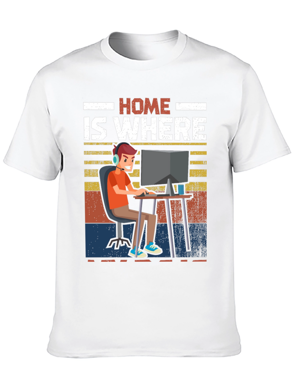 Home Is Where I Game T-Shirt