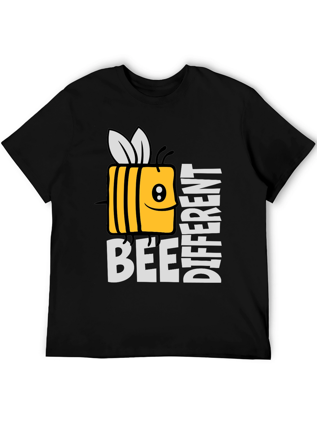 Bee Different Graphic Tee - Novelty Humor T-Shirt