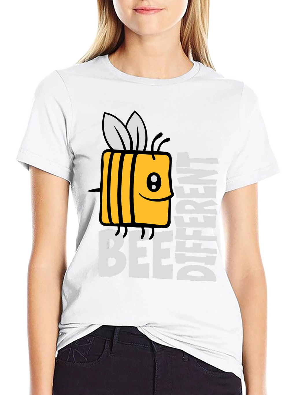 Bee Different Graphic Tee - Novelty Humor T-Shirt
