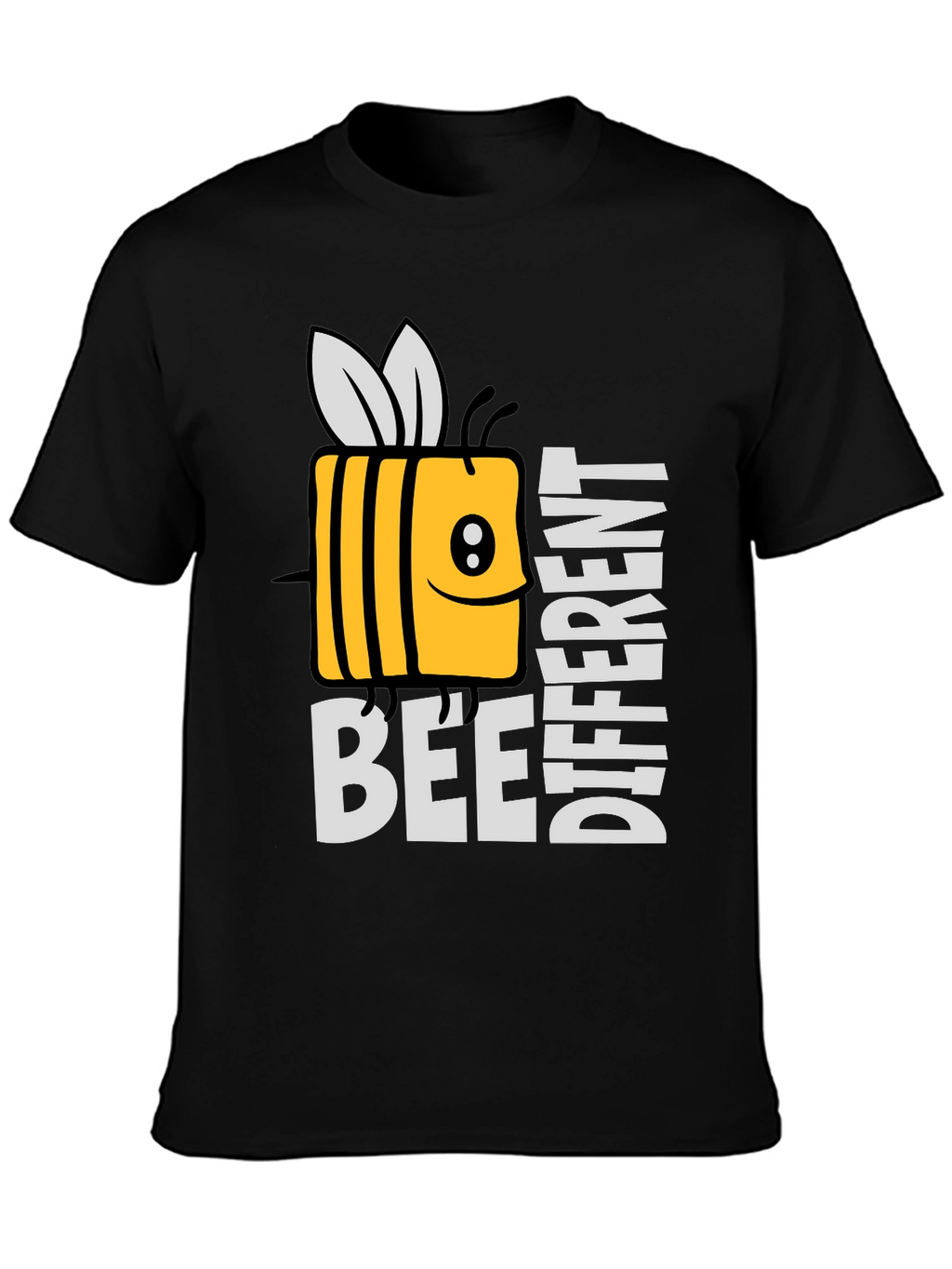 Bee Different Graphic Tee - Novelty Humor T-Shirt