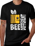 Bee Different Graphic Tee - Novelty Humor T-Shirt