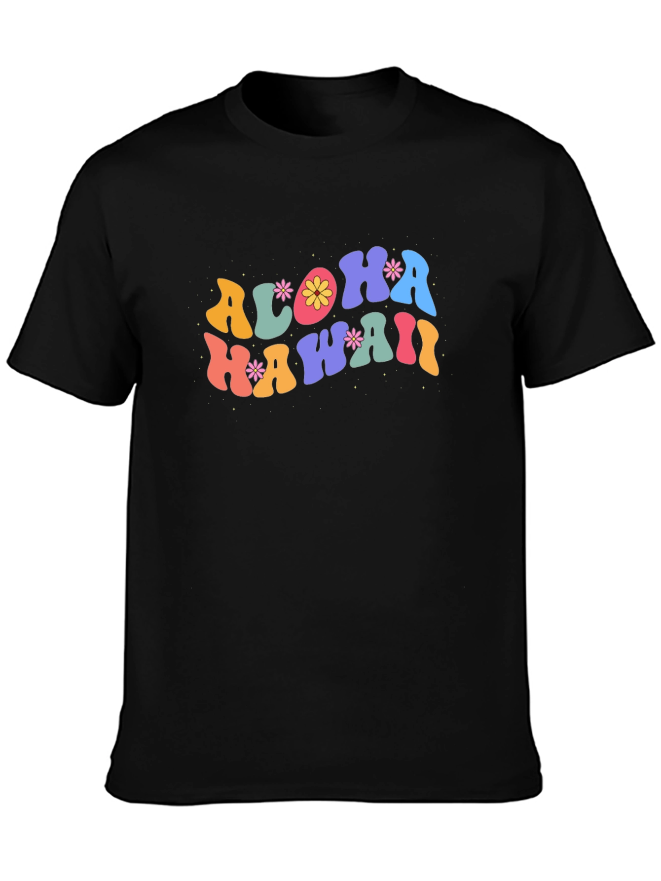 Aloha Hawaii Graphic Tee - Retro Summer Vibes