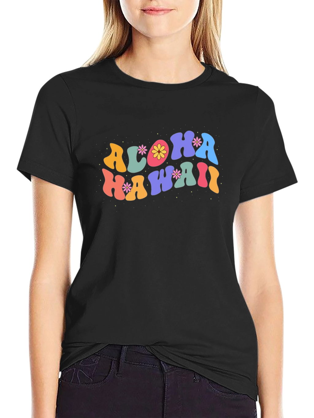 Aloha Hawaii Graphic Tee - Retro Summer Vibes