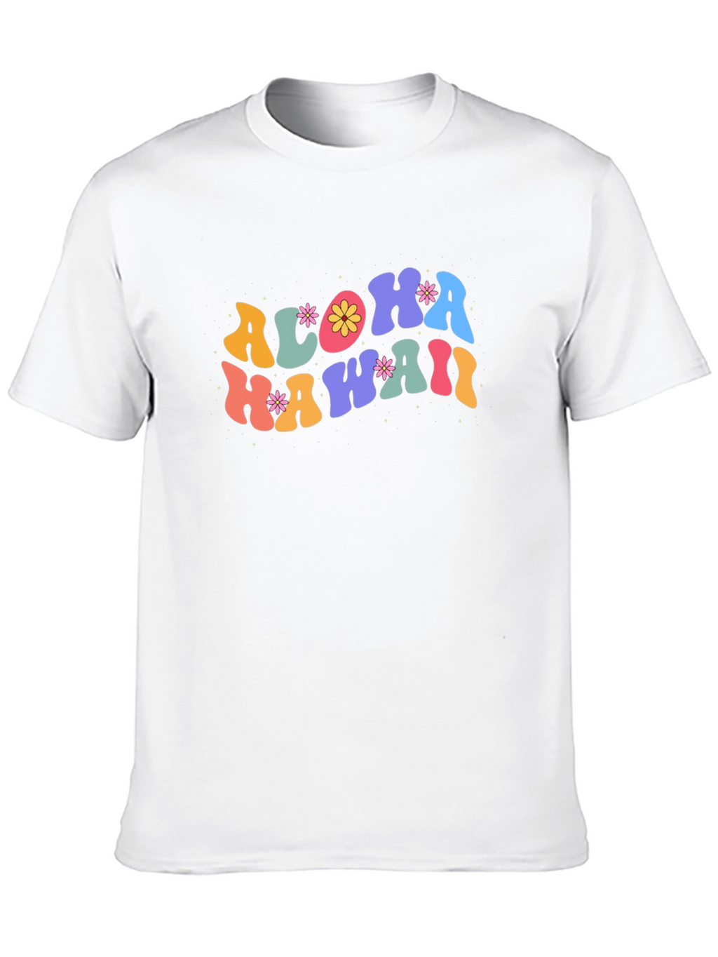 Aloha Hawaii Graphic Tee - Retro Summer Vibes