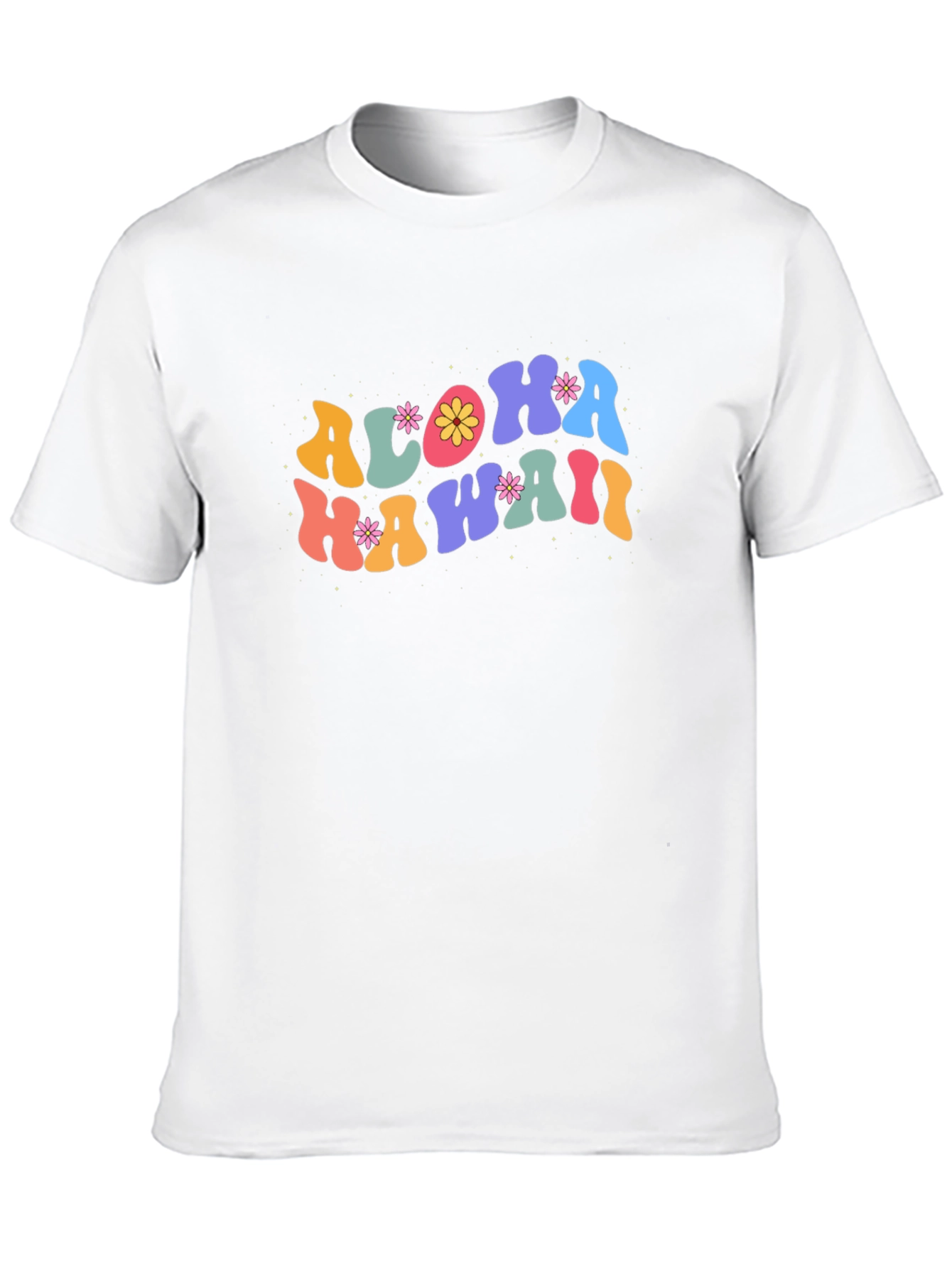 Aloha Hawaii Graphic Tee - Retro Summer Vibes