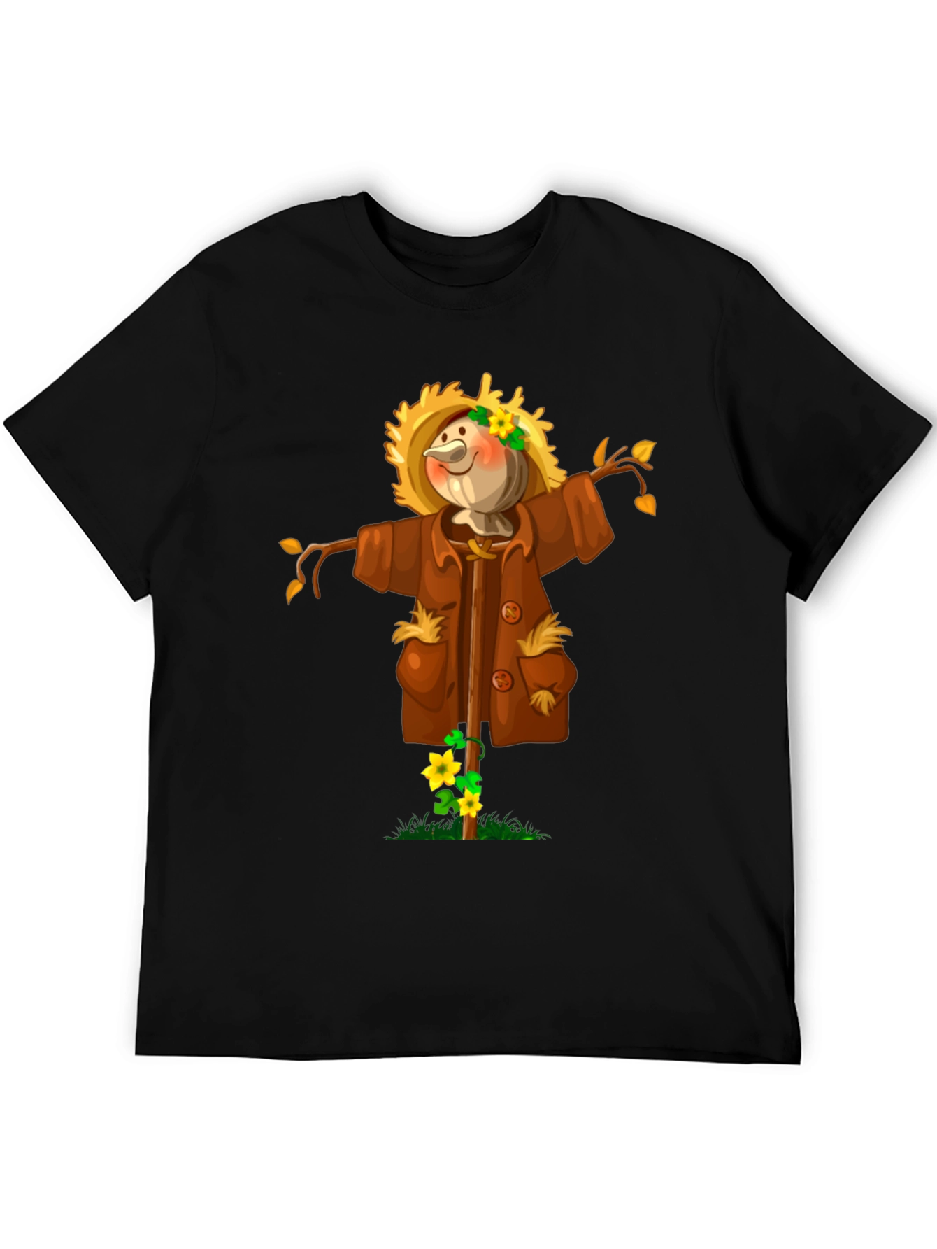 Scarecrow Graphic Tee - Fall Fashion