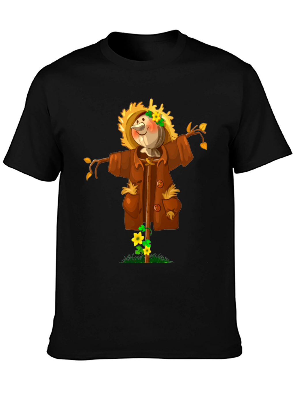 Scarecrow Graphic Tee - Fall Fashion