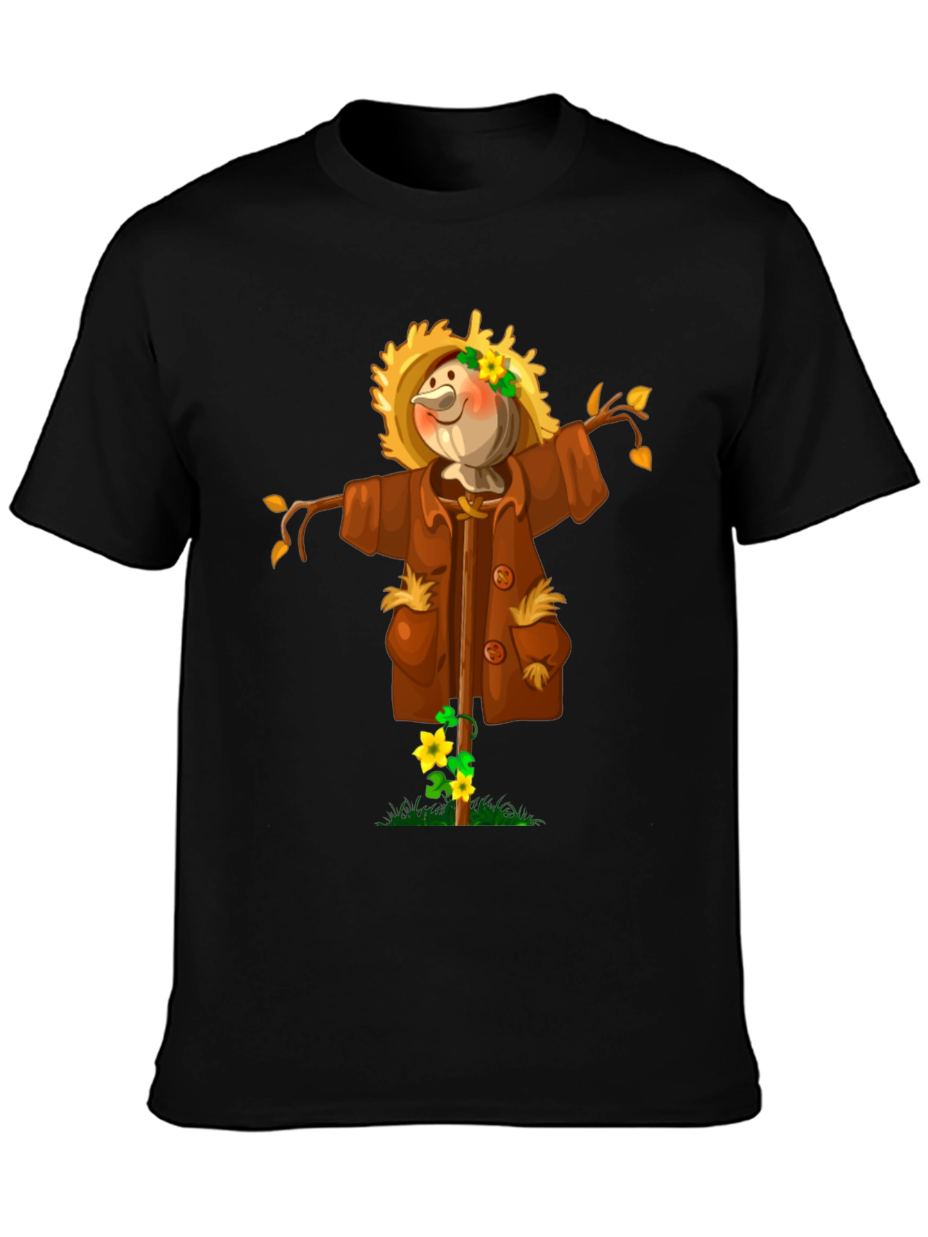 Scarecrow Graphic Tee - Fall Fashion