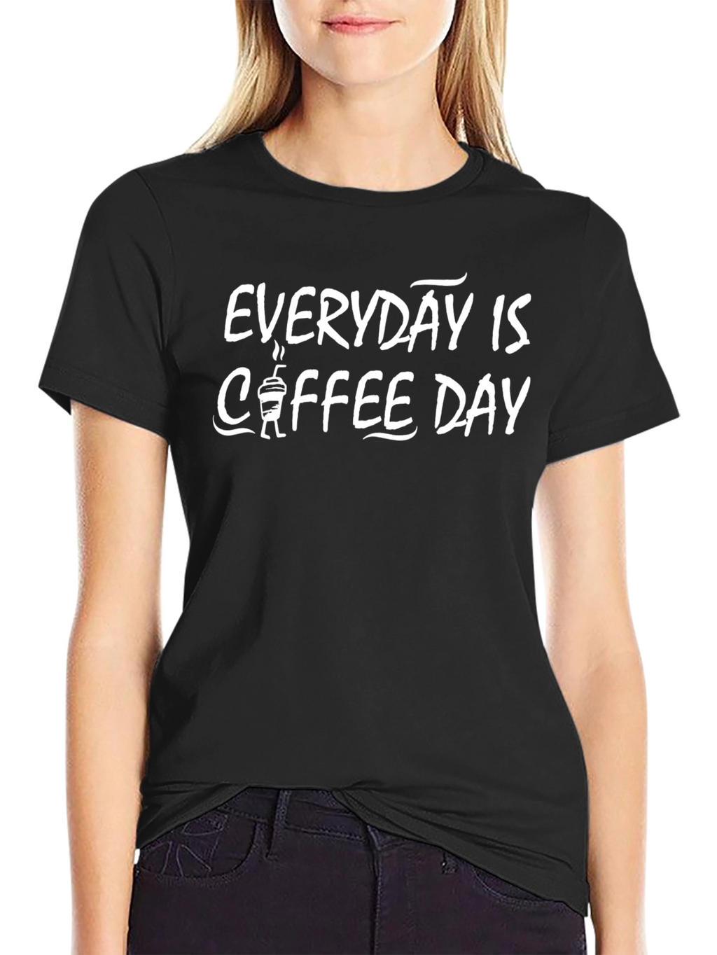Everyday is Coffee Day Graphic T-Shirt