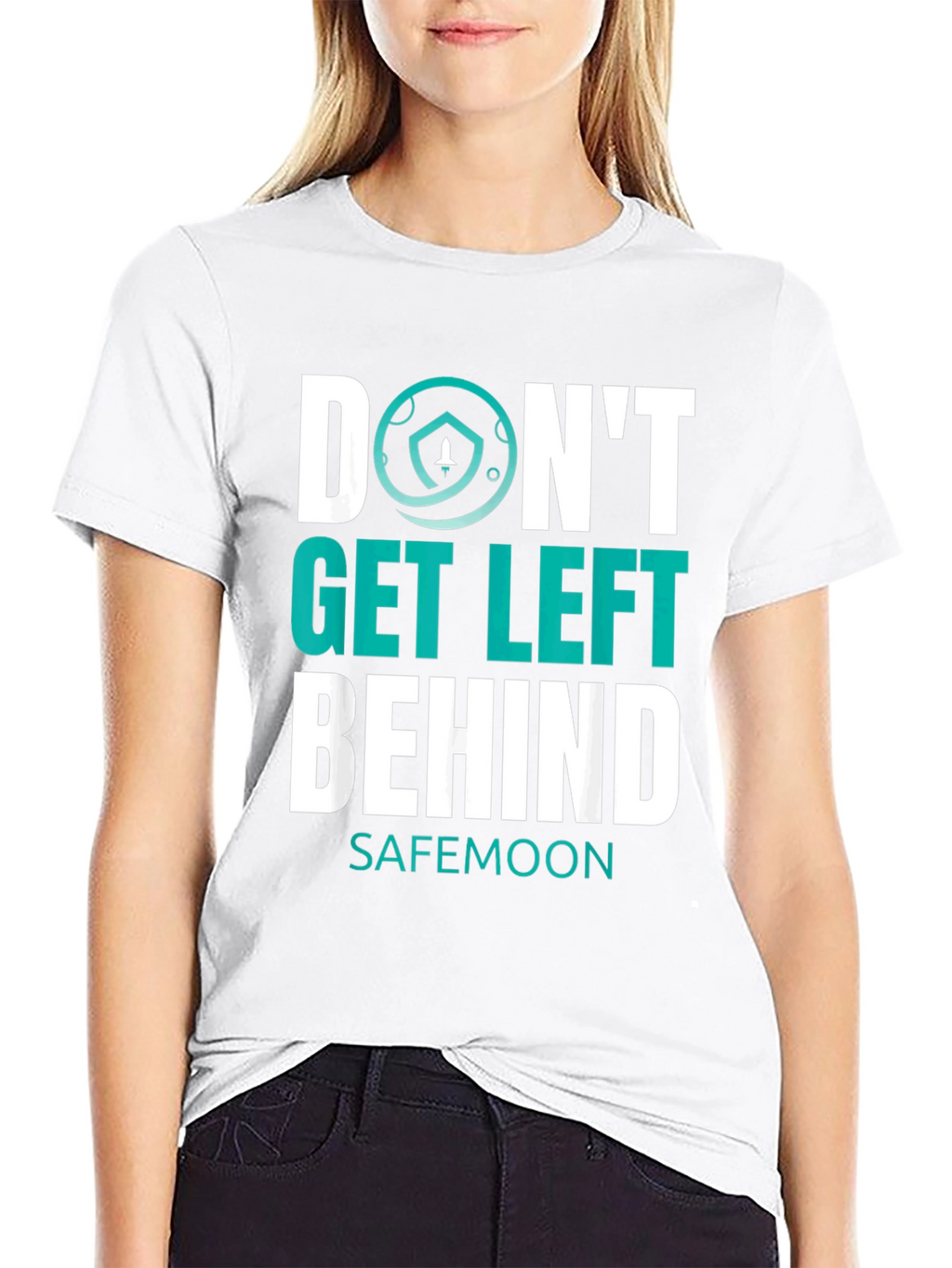 Dont Get Left Behind Safemoon Graphic T-Shirt