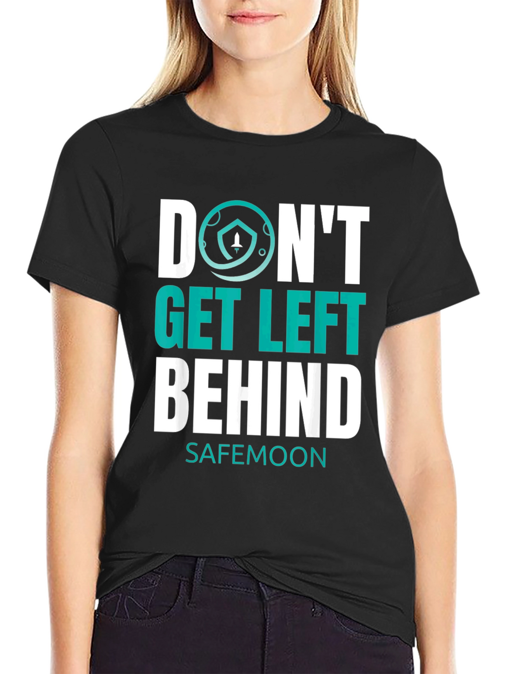Dont Get Left Behind Safemoon Graphic T-Shirt