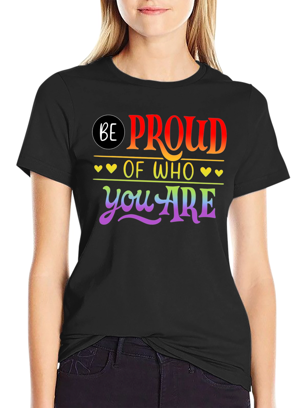 Be Proud Rainbow Pride T-Shirt