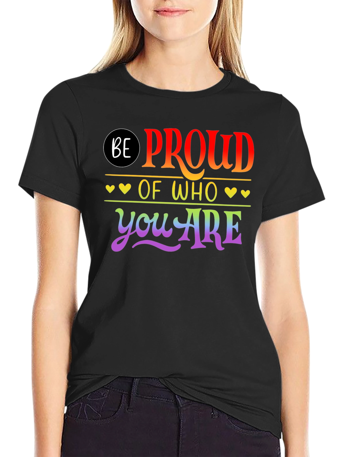 Be Proud Rainbow Pride T-Shirt