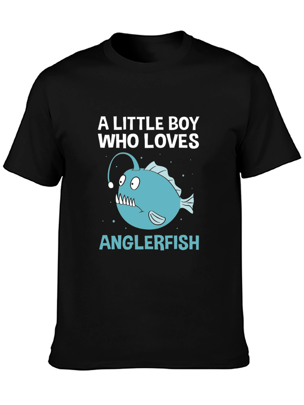 Anglerfish Lover T-Shirt - Boys Novelty Tee