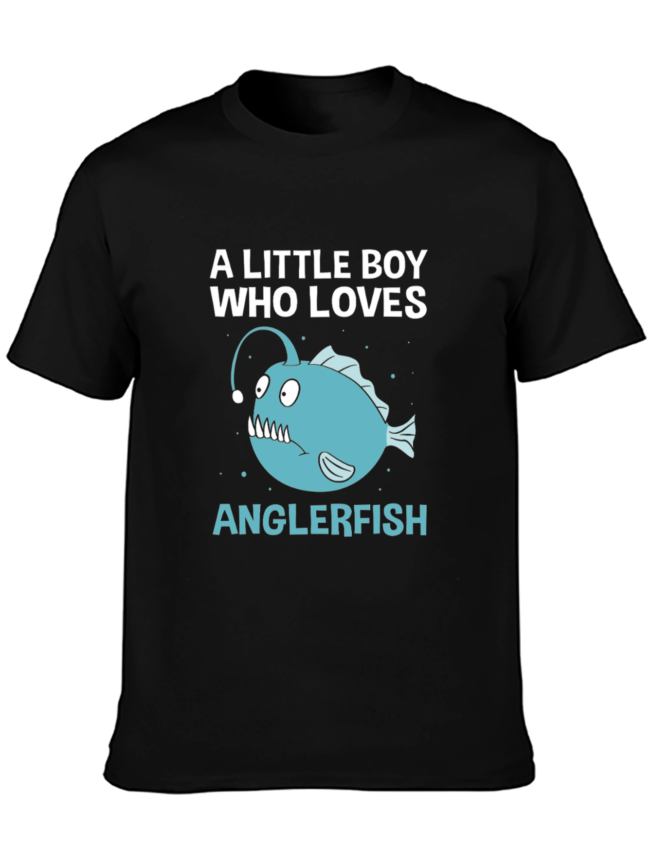 Anglerfish Lover T-Shirt - Boys Novelty Tee