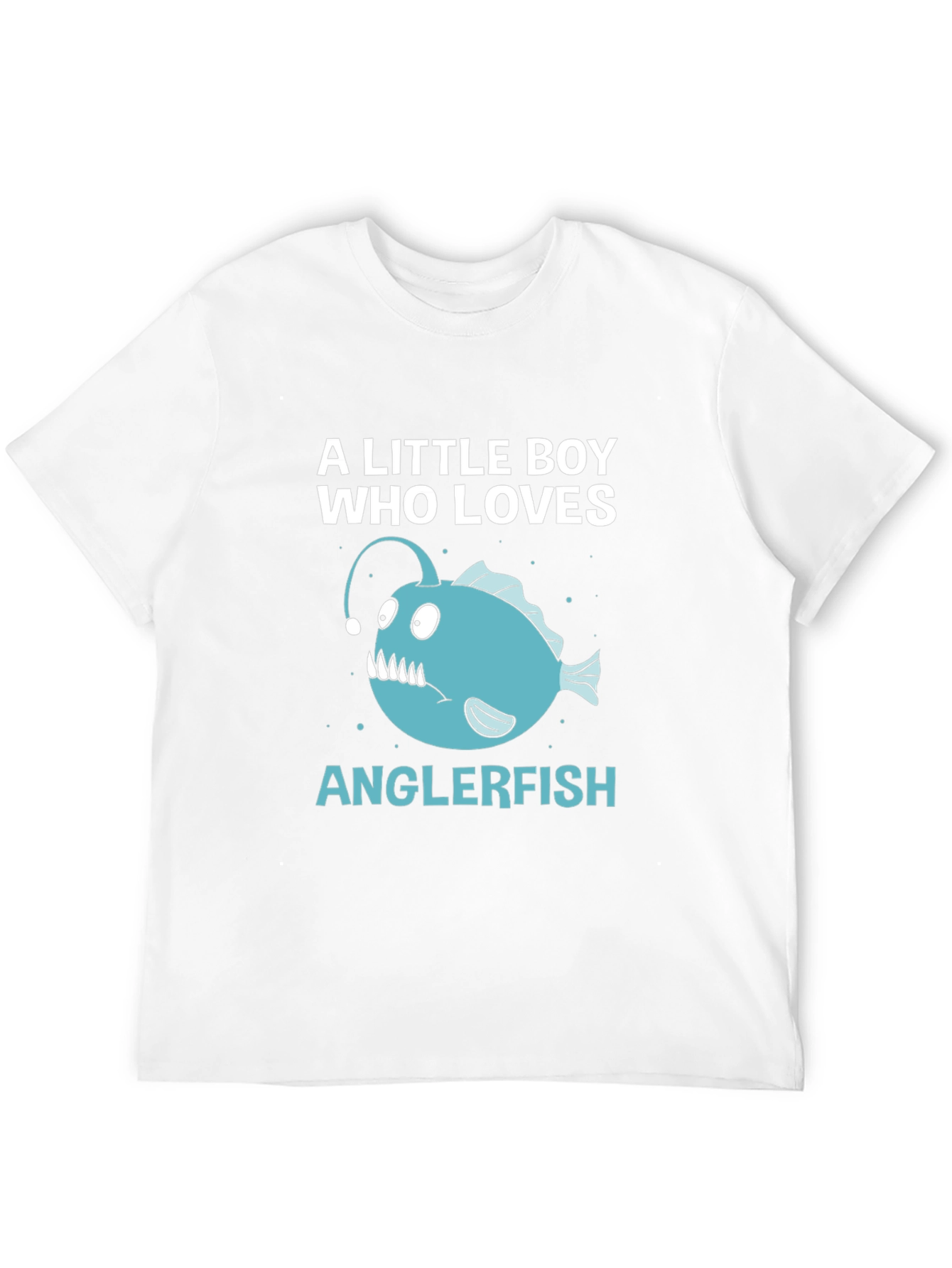 Anglerfish Lover T-Shirt - Boys Novelty Tee