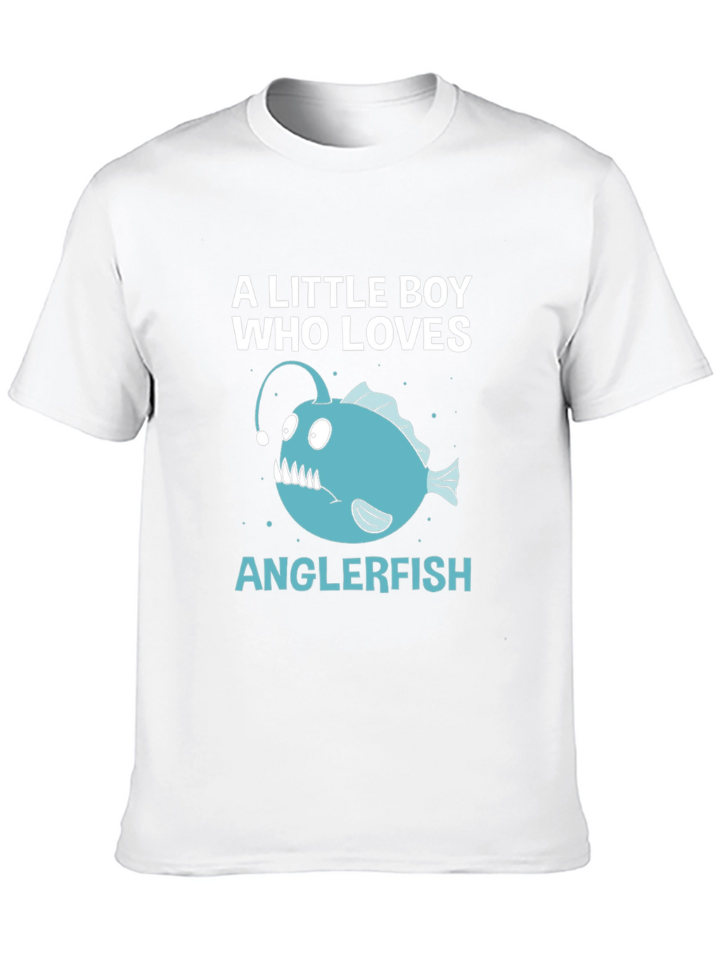 Anglerfish Lover T-Shirt - Boys Novelty Tee