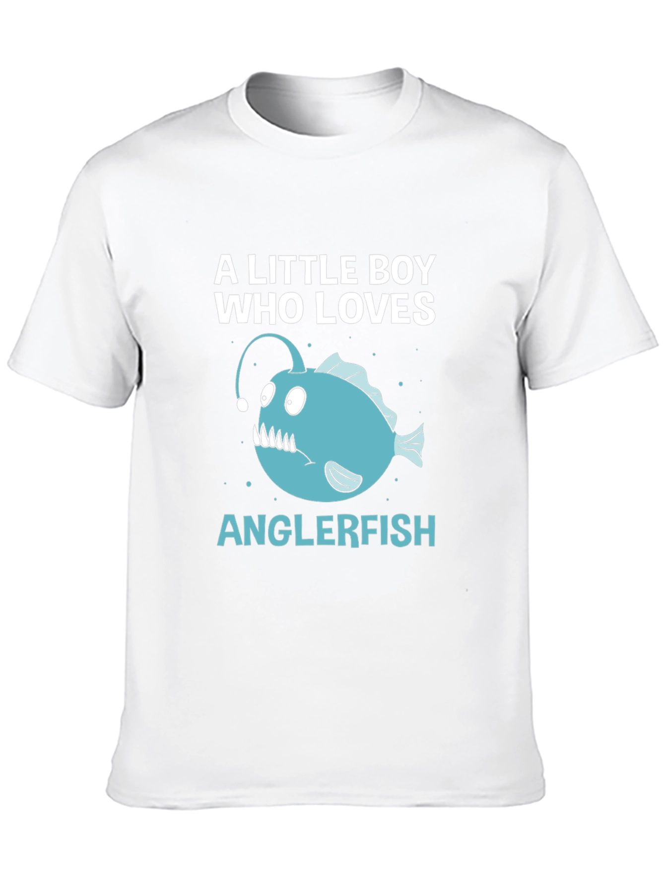 Anglerfish Lover T-Shirt - Boys Novelty Tee