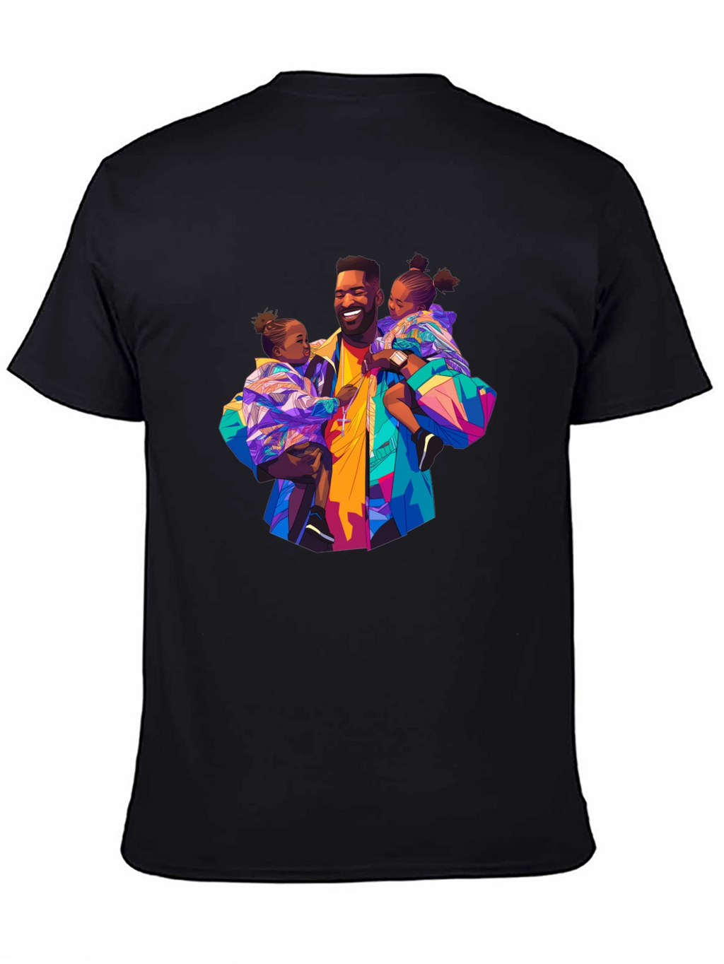 Dad and Daughters Graphic Tee - Stylish & Unique