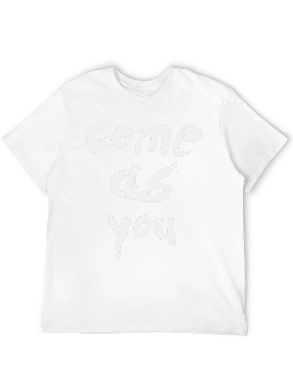 Come As You Are Black T-Shirt
