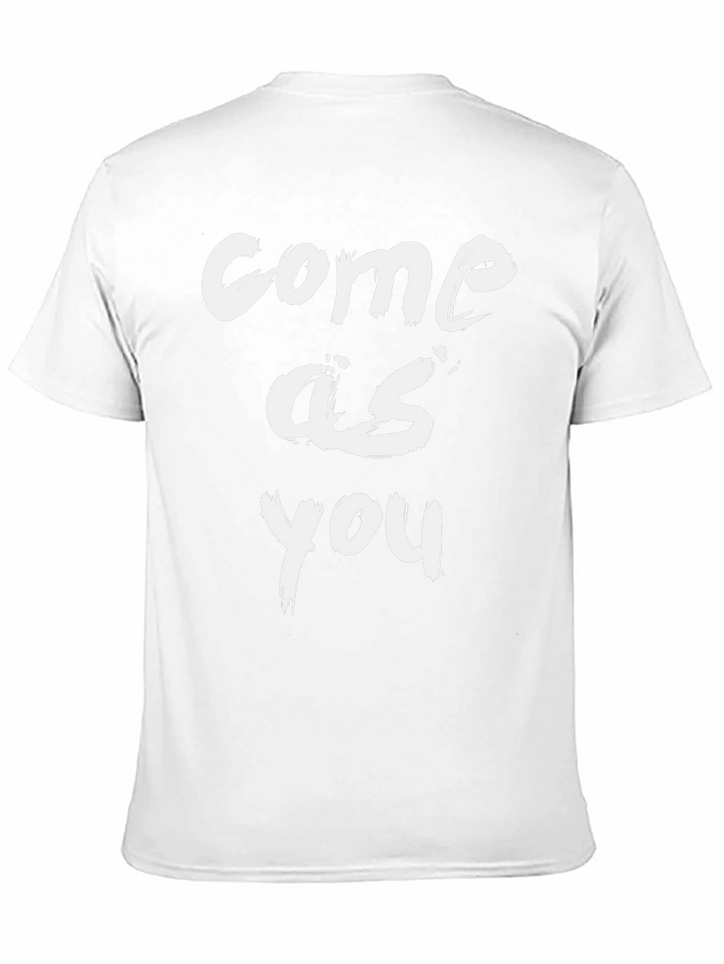 Come As You Are Black T-Shirt