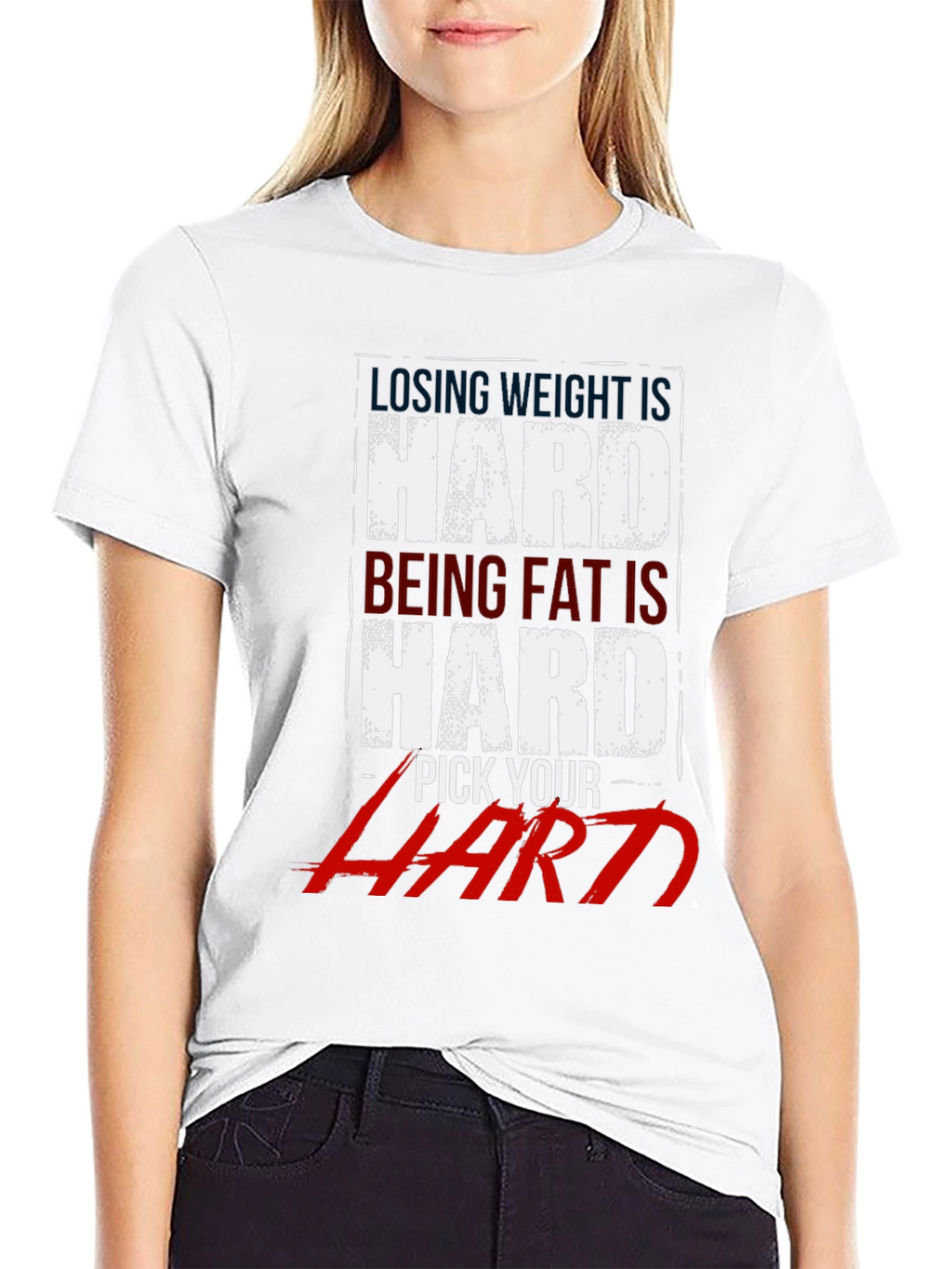 Pick Your Hard T-Shirt: Fitness Motivation Tee
