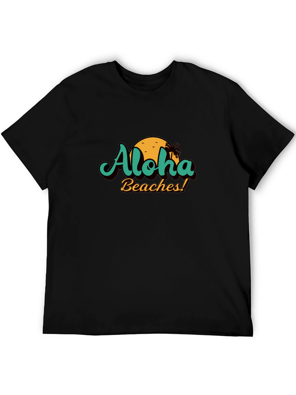 Aloha Beaches Graphic Tee - Summer Vacation Shirt