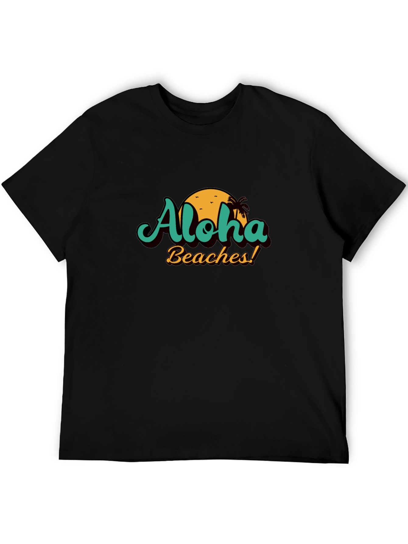 Aloha Beaches Graphic Tee - Summer Vacation Shirt