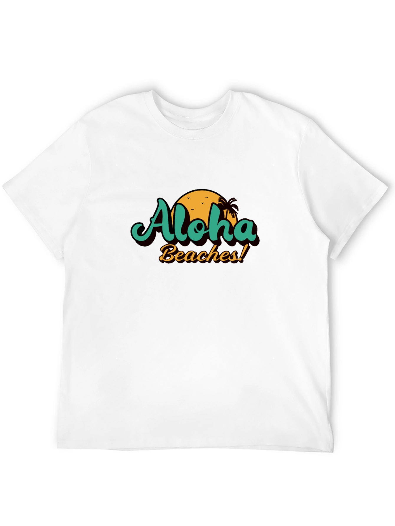 Aloha Beaches Graphic Tee - Summer Vacation Shirt