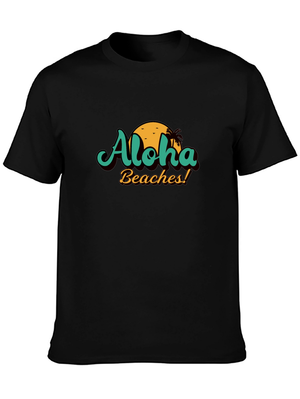 Aloha Beaches Graphic Tee - Summer Vacation Shirt