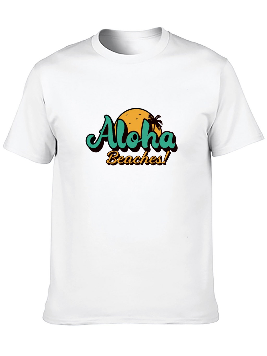 Aloha Beaches Graphic Tee - Summer Vacation Shirt
